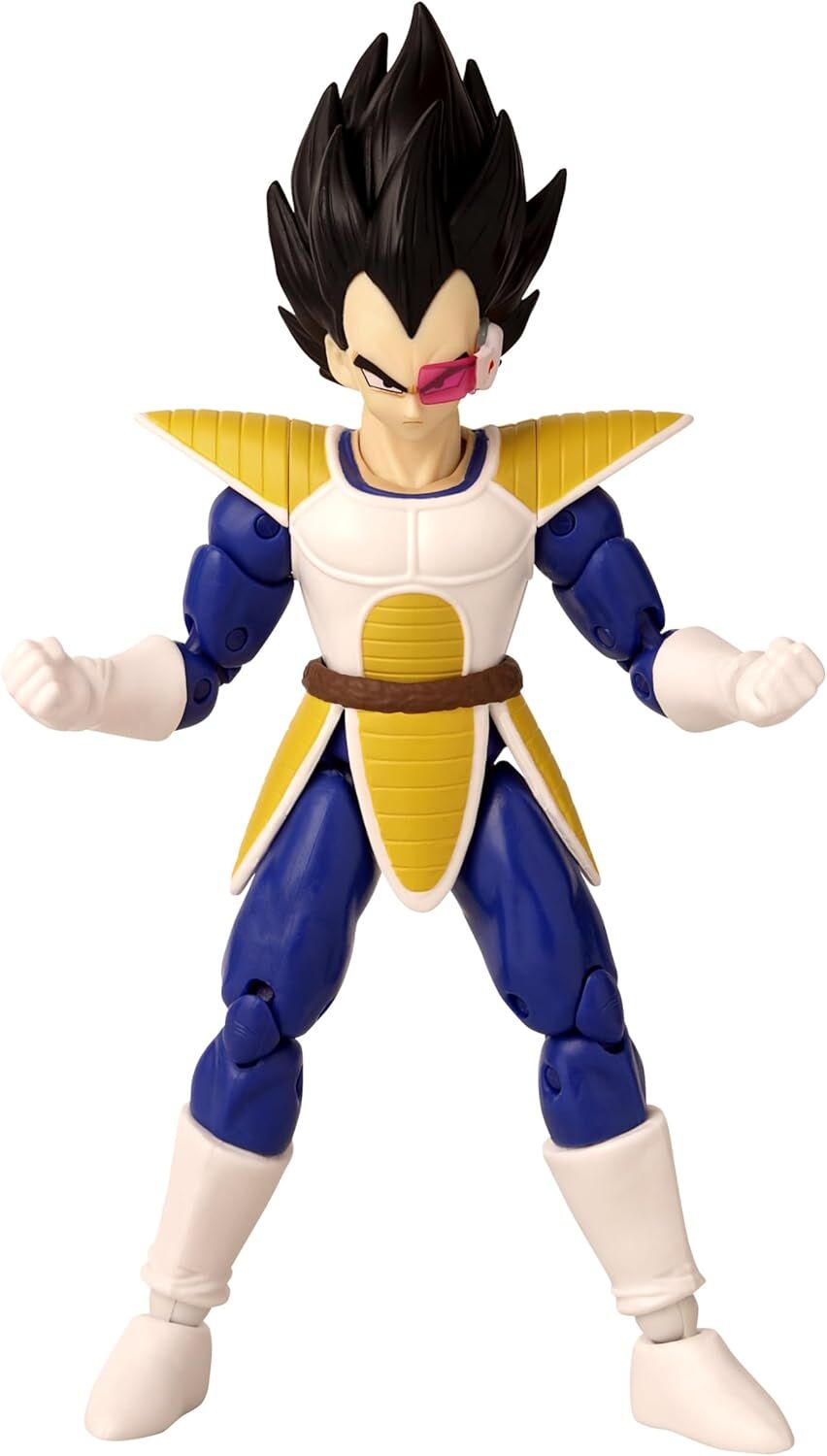 BANDAI 16 cm Dragon Ball, Dragon Yıldızları Poz Verilebilir Figürleri, Vegeta (Dragon Ball Z ver)