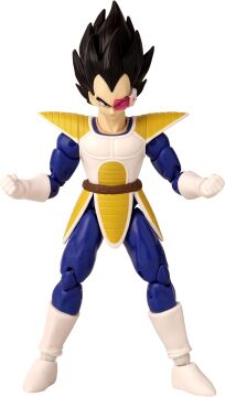 BANDAI 16 cm Dragon Ball, Dragon Yıldızları Poz Verilebilir Figürleri, Vegeta (Dragon Ball Z ver)