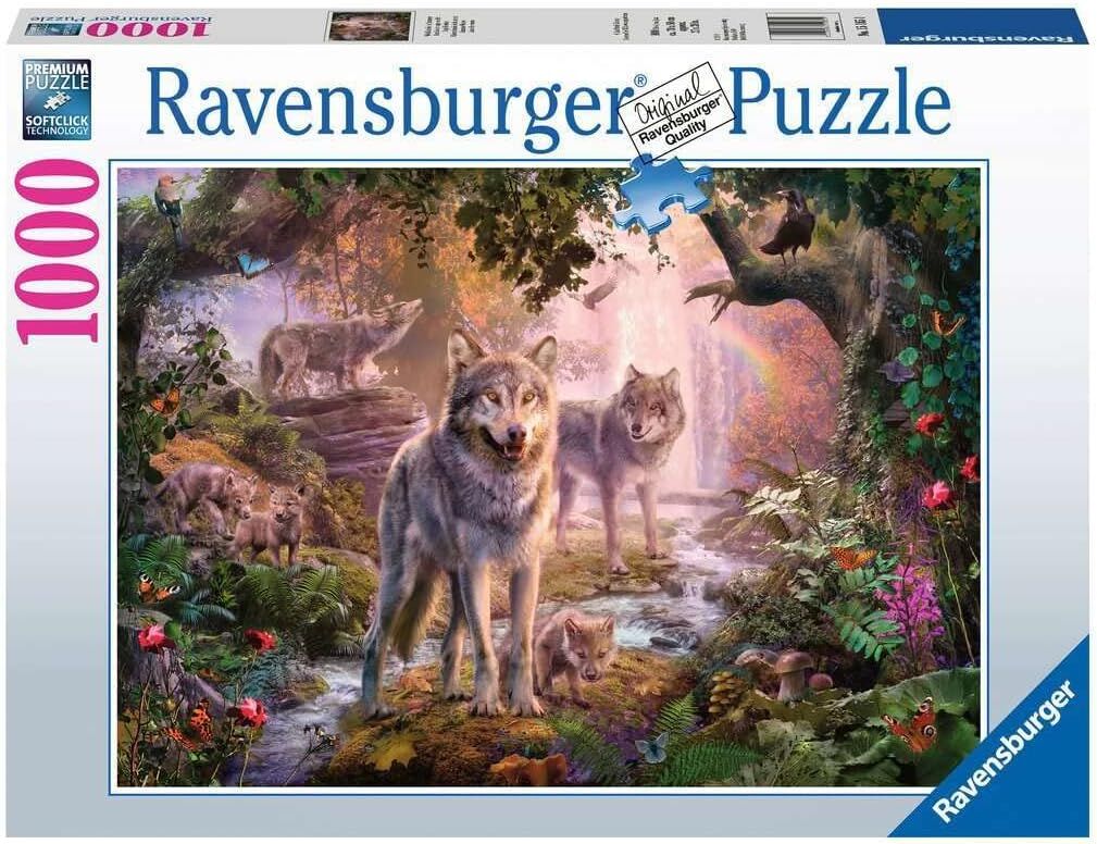 Ravensburger Wolf Family Puzzle, 1000 Parça