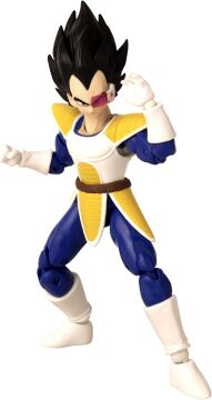 BANDAI 16 cm Dragon Ball, Dragon Yıldızları Poz Verilebilir Figürleri, Vegeta (Dragon Ball Z ver)