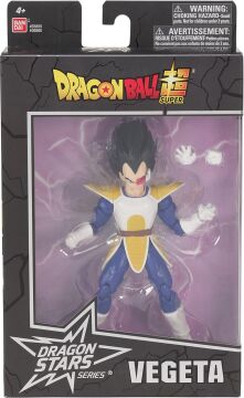 BANDAI 16 cm Dragon Ball, Dragon Yıldızları Poz Verilebilir Figürleri, Vegeta (Dragon Ball Z ver)