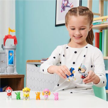 PAW PATROL PAW Devriye Kurtarma Şövalyeleri Ryder ve Yavrular Şekil Hediye Paketi ile 8 Oyuncak Rakamlar Çocuk Oyuncakları Yaş 3 +