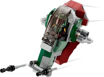 LEGO Star Wars Boba Fett'in Starship’i Mikro Savaşçı 75344-6 Yaş ve Üzeri Çocuklar için Oyuncak Yapım Seti (85 Parça)