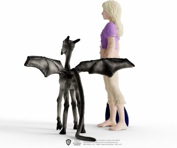 Schleich Wizarding World of Harry Potter 2 Parçalı Set, Luna Lovegood ve Bebek Thestral Koleksiyon Figürleri 6 Yaş ve Üzeri Çocuklar için