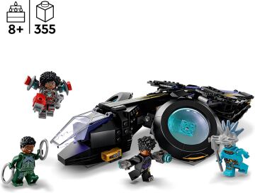 LEGO® Marvel Shuri'nin Güneş Kuşu 76211-8 Yaş ve Üzeri Çocuklar için Black Panther Gemisinin Oyuncak Yapım Seti (355 Parça)