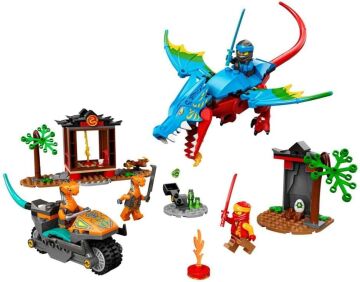 LEGO® NINJAGO® Ninja Ejderha Tapınağı 71759-4 Yaş ve Üzeri için bir Ninja Rol Yapma Oyuncağı İçeren Oyuncak Yapım Seti (161 Parça)