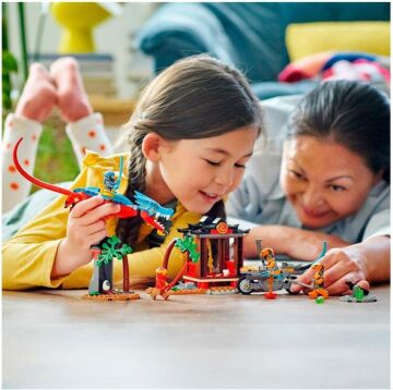 LEGO® NINJAGO® Ninja Ejderha Tapınağı 71759-4 Yaş ve Üzeri için bir Ninja Rol Yapma Oyuncağı İçeren Oyuncak Yapım Seti (161 Parça)