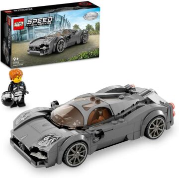 LEGO Speed Champions Pagani Utopia 76915-9 Yaş ve Üzeri Çocuklar İçin Hiper Araba Modeli İçeren Koleksiyonluk ve Sergilenebilir Yaratıcı Oyuncak Model Yapım Seti (249 Parça)