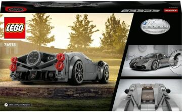 LEGO Speed Champions Pagani Utopia 76915-9 Yaş ve Üzeri Çocuklar İçin Hiper Araba Modeli İçeren Koleksiyonluk ve Sergilenebilir Yaratıcı Oyuncak Model Yapım Seti (249 Parça)