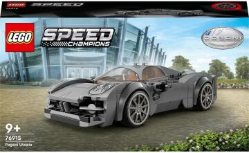 LEGO Speed Champions Pagani Utopia 76915-9 Yaş ve Üzeri Çocuklar İçin Hiper Araba Modeli İçeren Koleksiyonluk ve Sergilenebilir Yaratıcı Oyuncak Model Yapım Seti (249 Parça)