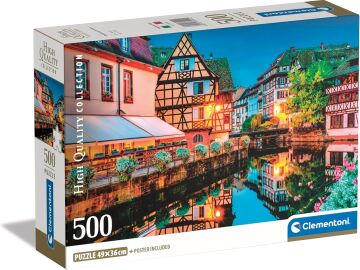 CLEMENTONI 500 el. Compact Strasbourg old town [PUZZLE]
