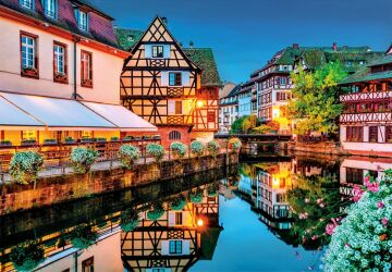 CLEMENTONI 500 el. Compact Strasbourg old town [PUZZLE]