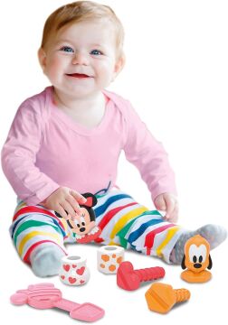 Clementoni Disney Baby Bebek Minnie Bul-Tak Oyuncak Seti