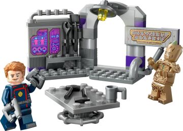 LEGO® Marvel Galaksinin Koruyucuları Karargahı 76253-7 Yaş ve Üzeri Çocuklar için Süper Kahramanlı Yaratıcı Oyuncak Yapım Seti (67 Parça)