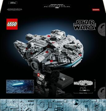 LEGO Star Wars Millennium Falcon 75375 - Star Wars Seven Yetişkinler için İnşa Edilebilen Koleksiyonluk Yaratıcı Starship Modeli Yapım Seti (921 Parça)