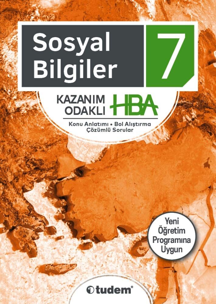 Tudem 7. Sınıf Sosyal Bilgiler Kazanım Odaklı HBA