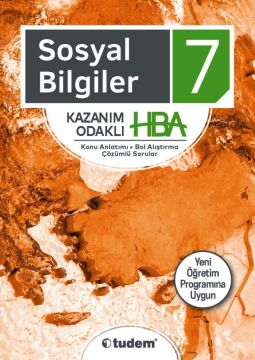 Tudem 7. Sınıf Sosyal Bilgiler Kazanım Odaklı HBA