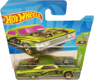 Hot Wheels - Layin´Lowrider - HW Slammed 3/5 - HKJ08 - Short Card - açık yeşil metalik - Mattel 2023 - 1:64