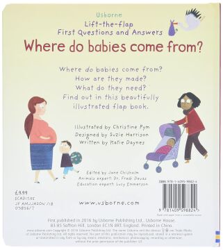 Lift-The-Flap First Questions & Answers Where Do Babies Come from? (Lift-the-Flap First Questions and Answers)