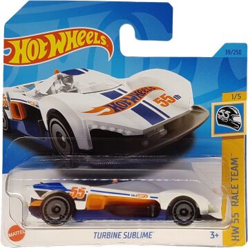 Hot Wheels - Türbine Sublime - HW 55 Race Team 1/5 - HKK38 - Short Card - Mattel 2023