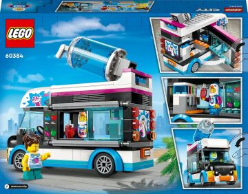 LEGO® City Penguen Buzlaş Arabası 60384-5 Yaş ve Üzeri Çocuklar için Seyyar Satıcı Oyuncak Yapım Seti (194 Parça)