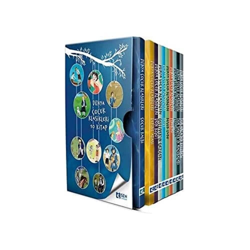 Dünya Çocuk Klasikleri 10 Kitap Kutulu Set