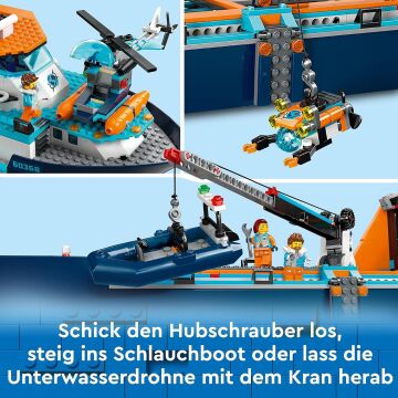 LEGO 60368 Kutup Keşif Gemisi - Yeni.
