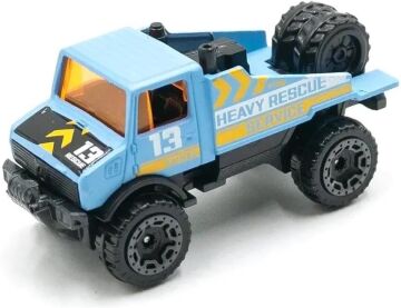 Hot Wheels Mercedes-Benz Unimog 1300L HW Haulers 4/5 (61/250) HKJ99 Short Card Mattel 2023 + Blister & Kart Koruyucu Paketi Friki Maymun