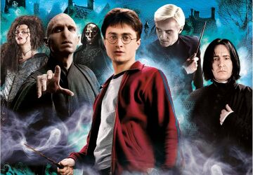 Clementoni 39710 Harry Potter Potter-1000 parçalı yapboz, yetişkinler için, İtalya'da üretilmiştir, çok renkli
