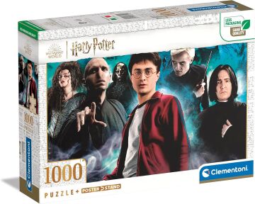 Clementoni 39710 Harry Potter Potter-1000 parçalı yapboz, yetişkinler için, İtalya'da üretilmiştir, çok renkli
