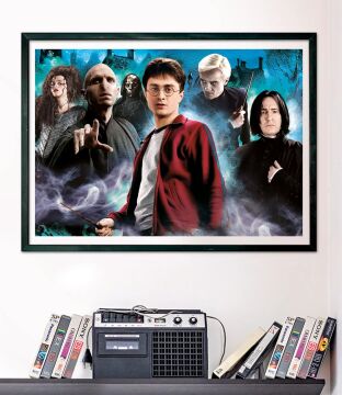 Clementoni 39710 Harry Potter Potter-1000 parçalı yapboz, yetişkinler için, İtalya'da üretilmiştir, çok renkli