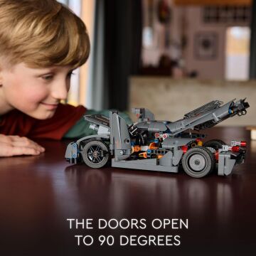 LEGO Technic Koenigsegg Jesko Absolut Gri Hiper Araba 42173 - Çocuklar için Oyuncak Yapım Seti (801 Parça)