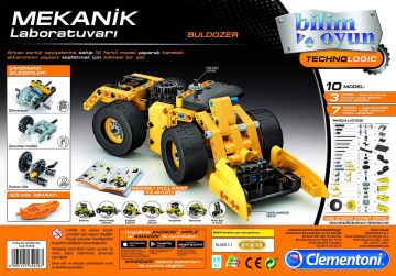 Mekanik Laboratuvarı Buldozer Renkli 6+