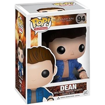 POP Supernatural - Dean Winchester Funko Vinil Figür (Uyumlu Kutu Koruyucu Kılıf ile birlikte), Çok Renkli, 9,5 cm