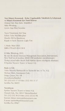 Yeni Müşteri Kazanmak: Kolay Uygulanabilir Taktiklerle İş Geliştirmek ve Müşteri Kazanmak İçin Temel Kılavuz