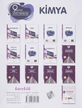 Karekök 9. Sınıf Kimya Soru Bankası (Yeni)